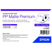 Epson, Etichetta per stampante, 76 mm x 29 m, Premium opaco PP, Bianco