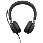 Jabra, Evolve2 40 SE, Cuffie Cablate, USB-C, On-Ear, Nero, Ottimizzate per UC