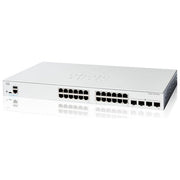 Cisco, Switch Smart Catalyst 1200-24T-4G, 24 porte GE, 4x1GE SFP, Bianco