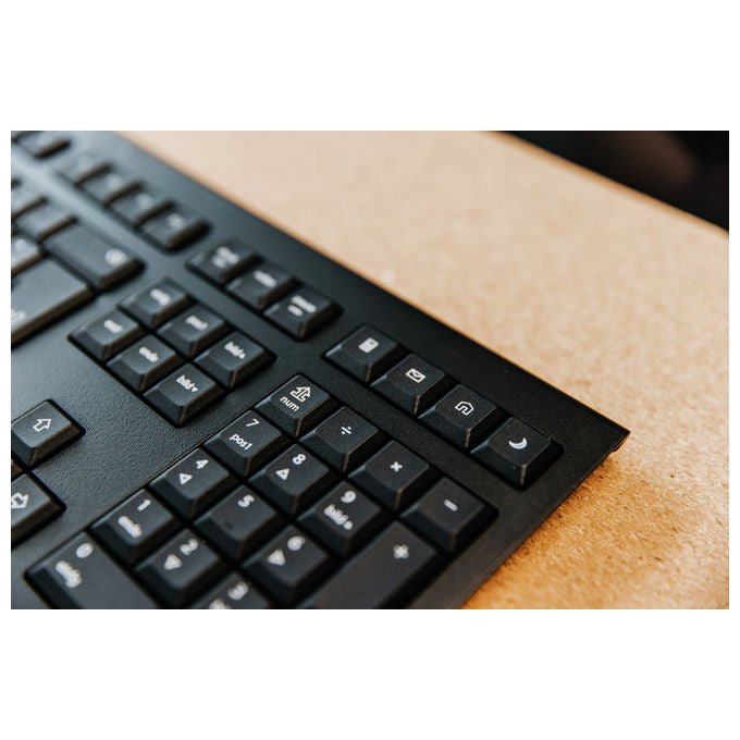 Cherry, Tastiera Wireless, KW 3000, QWERTY, US International, Nero