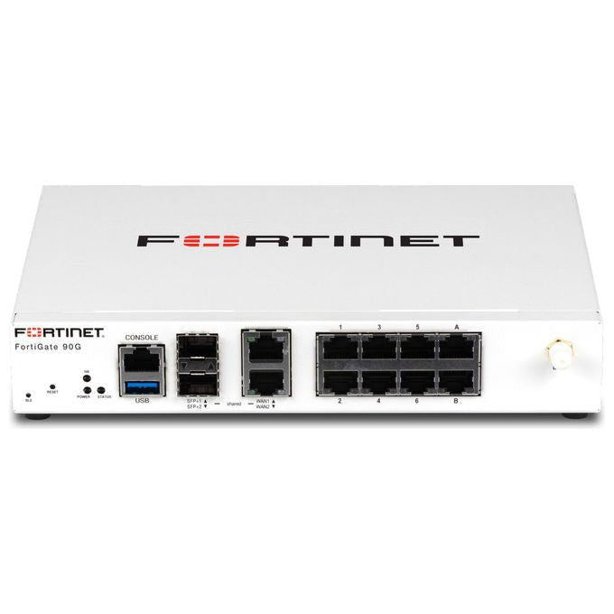 Fortinet, Firewall, 27,9 Gbit-s, 8 x GE RJ45, FG-90G