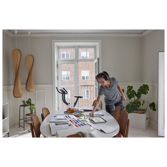 Hp Poly Voyager Surround 85 Uc, Cuffie Bluetooth con Archetto Nere, Incl. Adattatore e Base - Yeppon