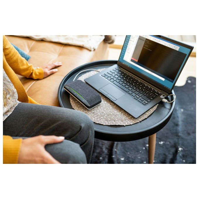 HP Poly, Vivavoce Sync 10, Certificato Microsoft Teams, USB, Argento