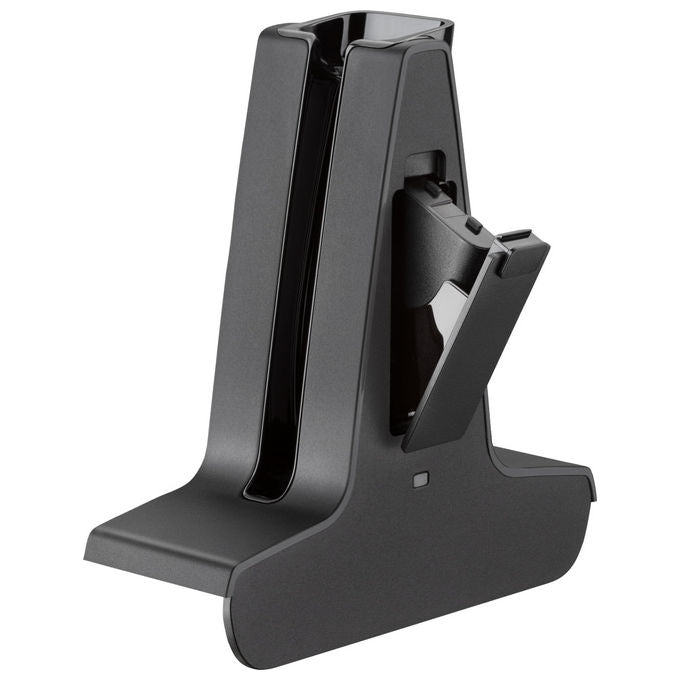 HP Poly, Base di ricarica Deluxe, Per cuffie Poly Savi 8240-8245, Nero