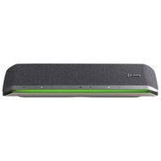 Hp Poly, Vivavoce, Sync 60, Argento e Nero, USB-Bluetooth, Microfono Bidirezionale, Cancellazione dell'Eco