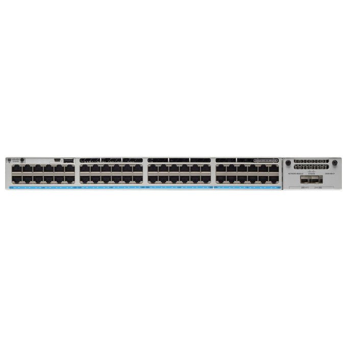 Cisco, Switch Gestito L3, Catalyst 9300X - 48HXN - A, Supporto PoE, Montaggio Rack 1U - Yeppon