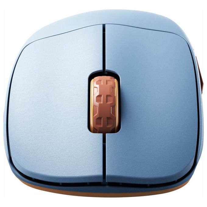 Cherry Xtrfy, Mouse M64 Wireless, Ergonomico, Gaming Esport, Nero, Blu, Bianco
