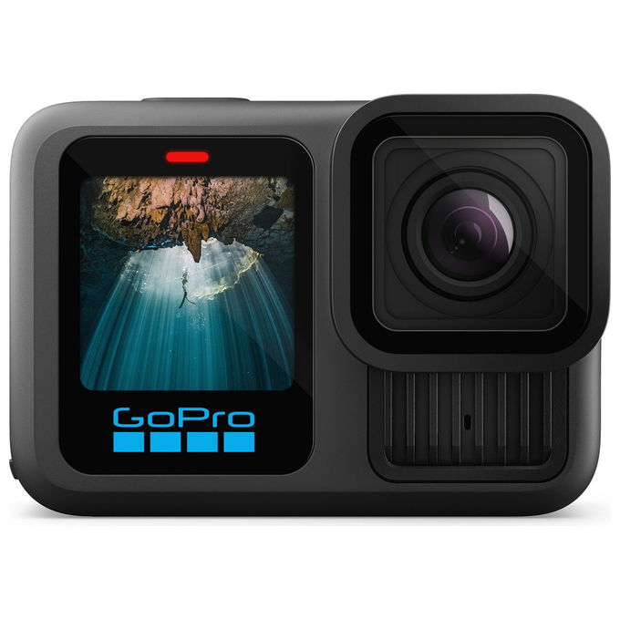 Gopro Action Camera 5.3K Ultra HD 27.6 MP Wi-Fi HERO13 Black Lens Collection Nera