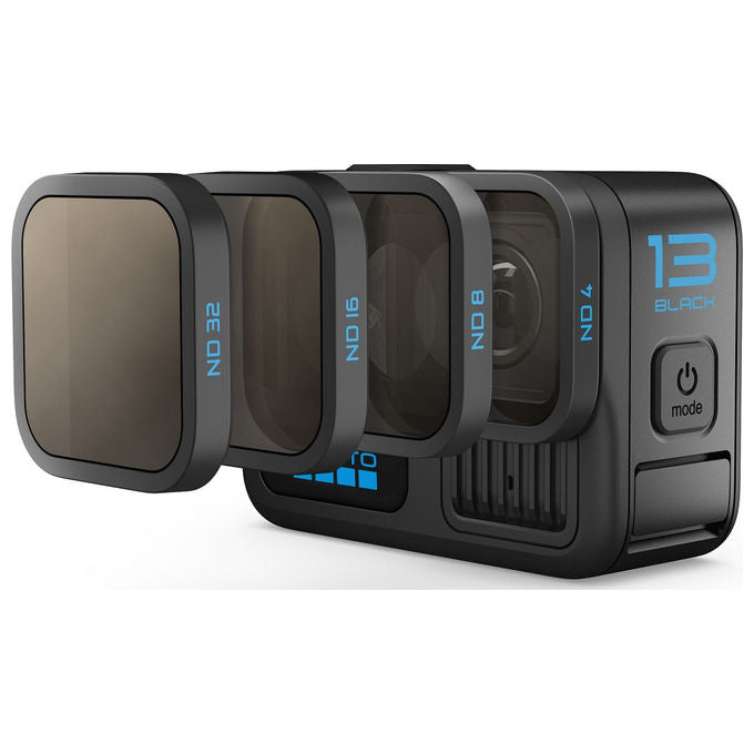 Gopro Action Camera 5.3K Ultra HD 27.6 MP Wi-Fi HERO13 Black Lens Collection Nera