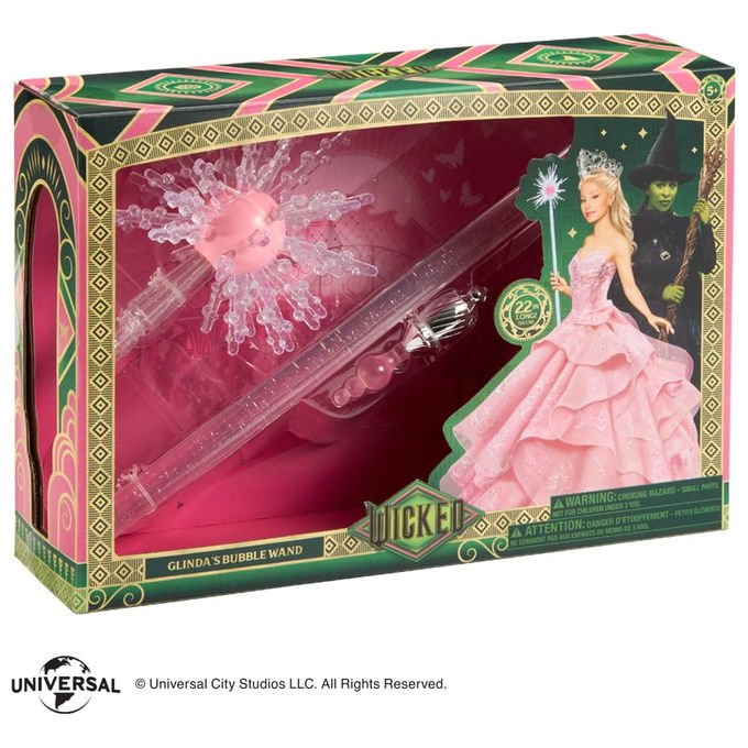 The Noble Collection, Bacchetta Bolle Glinda Wicked, Replica 56cm