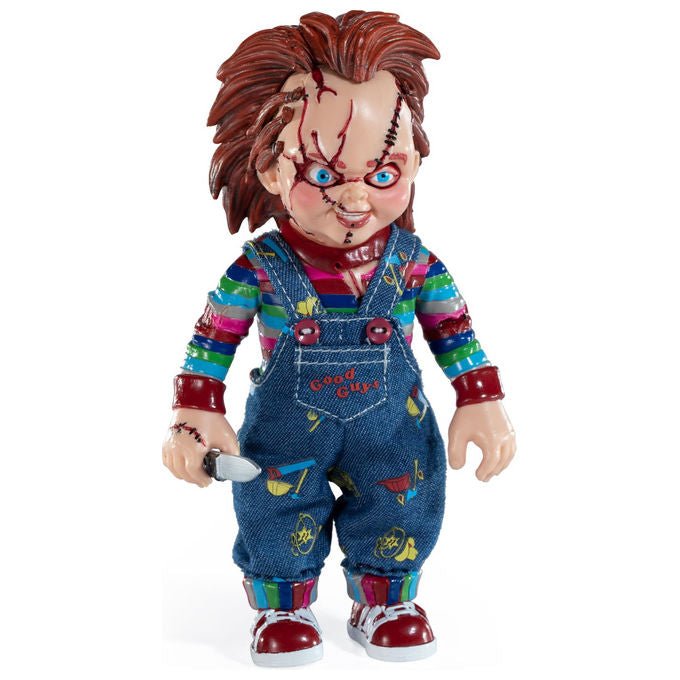 The Noble Collection, Chucky Bendyfigs, Action Figure Pieghevole, 14 cm, Con Coltello - Yeppon