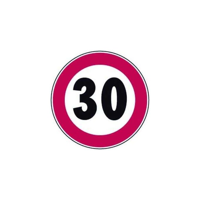 Gobriko, Segnale Stradale Divieto Limite Velocita' 50 Km-h