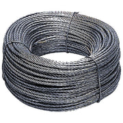 Idroweb, Fune in Acciaio Zincato 8 mm x 25 Metri, Commerciale, 72 Fili