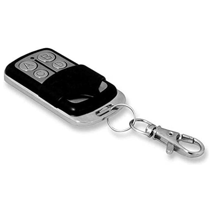SICE Telecomando a Codice Fisso 433,92 MHz Autoapprendente, 4 Tasti, Blu scuro Arancione Bianco