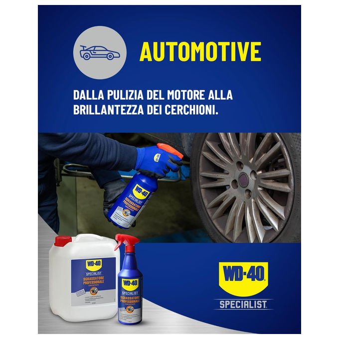Wd-40 Specialist, Sgrassatore Professionale Concentrato, 1 Litro, Formula Diluibile