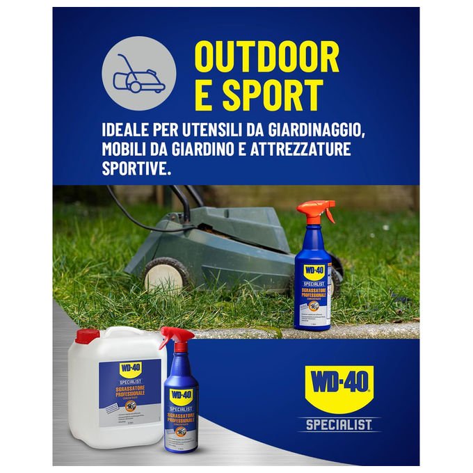 Wd-40 Specialist, Sgrassatore Professionale Concentrato, 1 Litro, Formula Diluibile