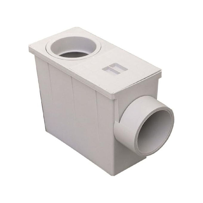 Pozzetto Pluviale Sifonico, 30x13x21h cm, Senza Marca Generico