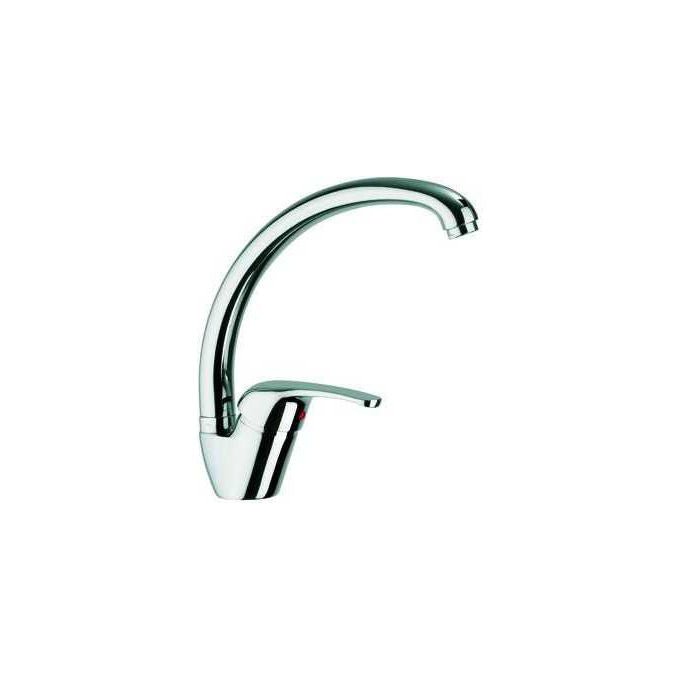 Blinky, Miscelatore lavello, Canna alta, Cromato, Con aeratore