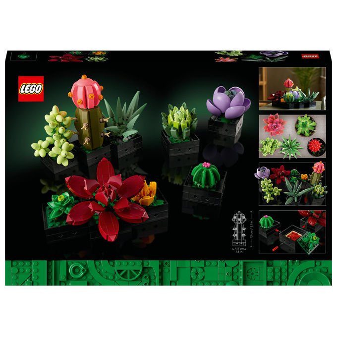 LEGO, Piante Grasse, Set costruzioni, Botanicals, 771 Pezzi, 10309