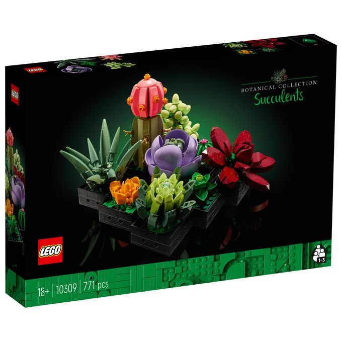 LEGO, Piante Grasse, Set costruzioni, Botanicals, 771 Pezzi, 10309