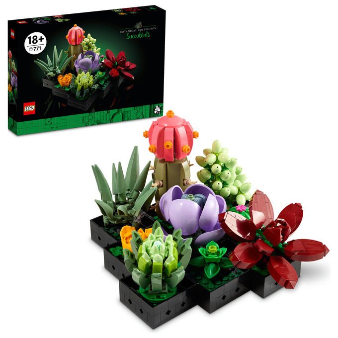 LEGO, Piante Grasse, Set costruzioni, Botanicals, 771 Pezzi, 10309