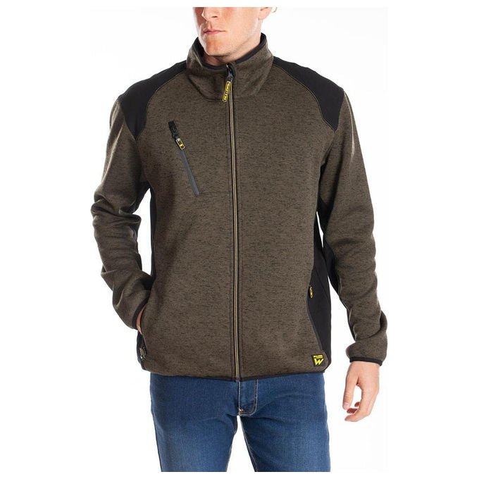 Rica Lewis Felpa Imbottita richie, Verde, Taglia XL, Con Zip, Collo Alto