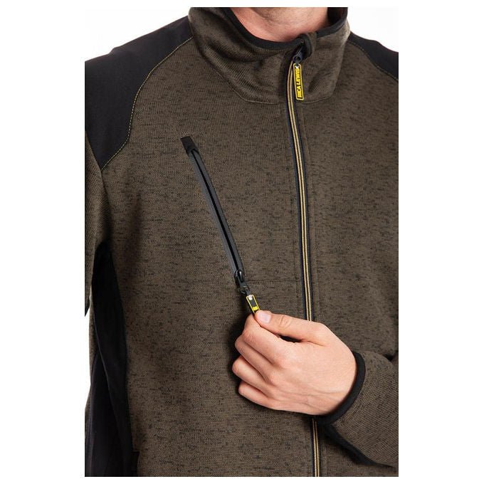 Rica Lewis Felpa Imbottita richie, Verde, Taglia XL, Con Zip, Collo Alto