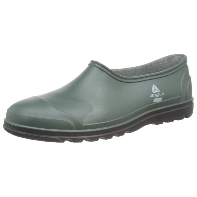 Deltaplus, Zoccoli da Lavoro Garden OB SRA, Antiscivolo, PVC, Kaki-Beige, Taglia 10