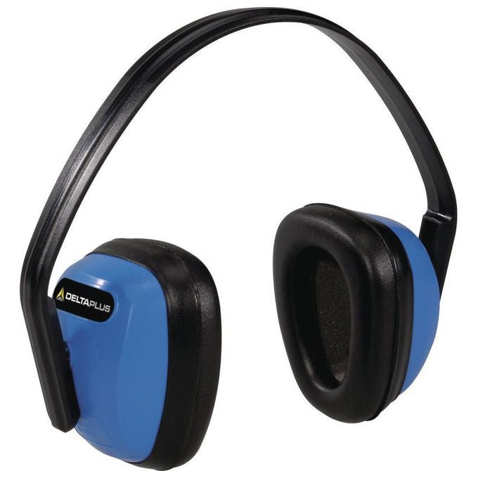 Delta Plus, Cuffie Antirumore, Regolabili, Blu Nero