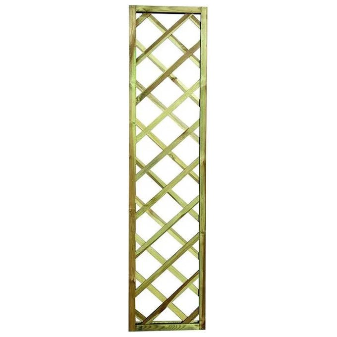 Blinky, Pannello Grigliato Rettangolare in Legno Edera, 180x40 cm, Impregnato in Autoclave