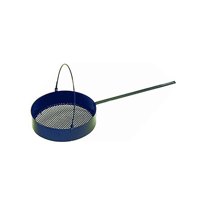 Vigor, Padella per Castagne Semplice, Manico Lungo ed Arco, Diametro 32 cm