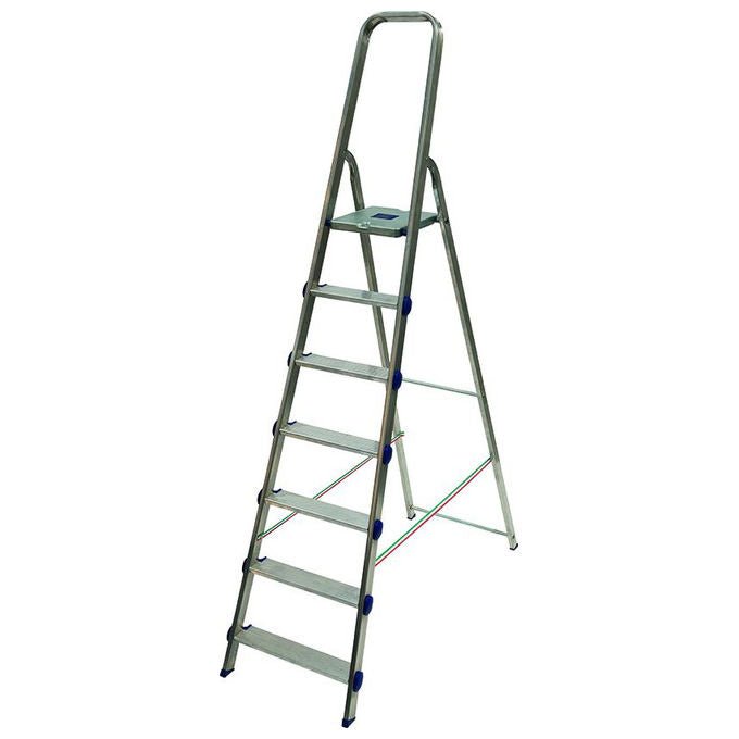 Venere, Scala in Alluminio, Gradini Passanti, Norma EN-131