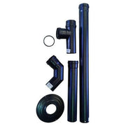 Smalbo, Kit Tubi per Pellets Pronto-Pellet, Diametro 8 cm