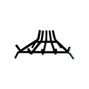 Blinky, Griglia Portalegna Triangolare per Camino, 45x34x16 cm, Acciaio