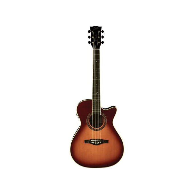 Eko, Chitarra Elettroacustica, One 018 CW EQ, Auditorium Cutaway, Vintage Burst, con Fishman