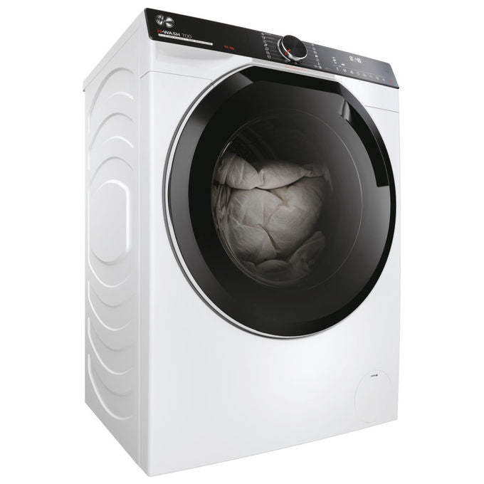 Hoover H7W 610MBC8-S H-Wash 700 Lavatrice Frontale 10 Kg 1600 rpm Classe A Wi-Fi Vapore Hygiene (85x60x57 cm) colore Bianco