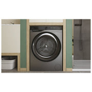 Candy BS 49SB8G-S Lavatrice Slim 9 Kg 1400 rpm Classe A Vapore Wi-Fi (85x60x52 cm) colore Antracite