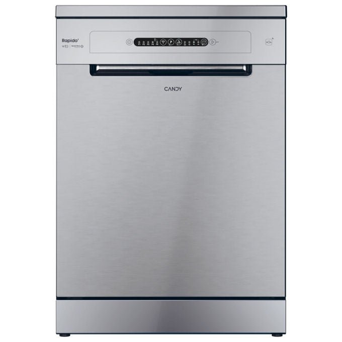 Candy Lavastoviglie a Libera Installazione 13 Coperti Inox Rapido' CF 3E7L0S