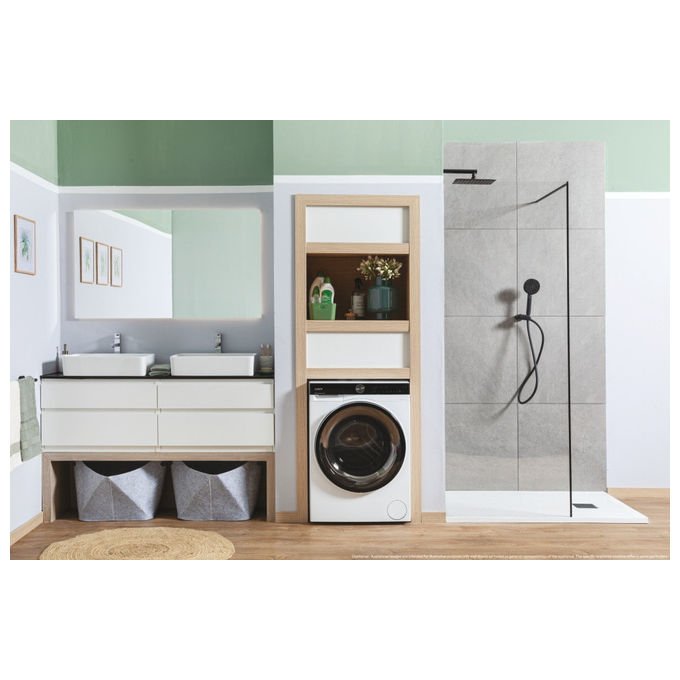 Candy BS 48SB6-S Lavatrice Slim 8 Kg 1400 rpm Inverter Wi-Fi colore Bianco