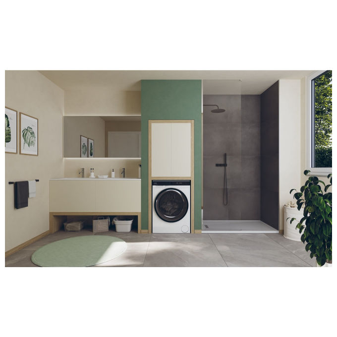 Candy BS 48SB6-S Lavatrice Slim 8 Kg 1400 rpm Inverter Wi-Fi colore Bianco