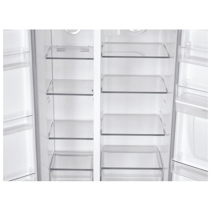 Candy Frigorifero Side by Side Libera Installazione 529 L Acciaio Inox No frost CHSBSO-6174XWD
