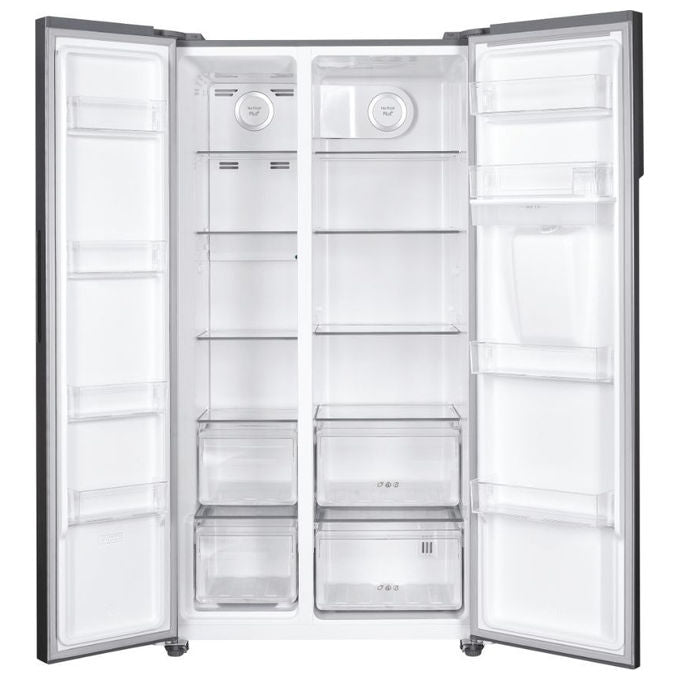 Candy Frigorifero Side by Side Libera Installazione 529 L Acciaio Inox No frost CHSBSO-6174XWD