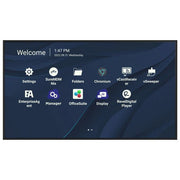 Viewsonic CDE7530, Display Commerciale 75'', 4K Ultra HD, Wi-Fi, Android