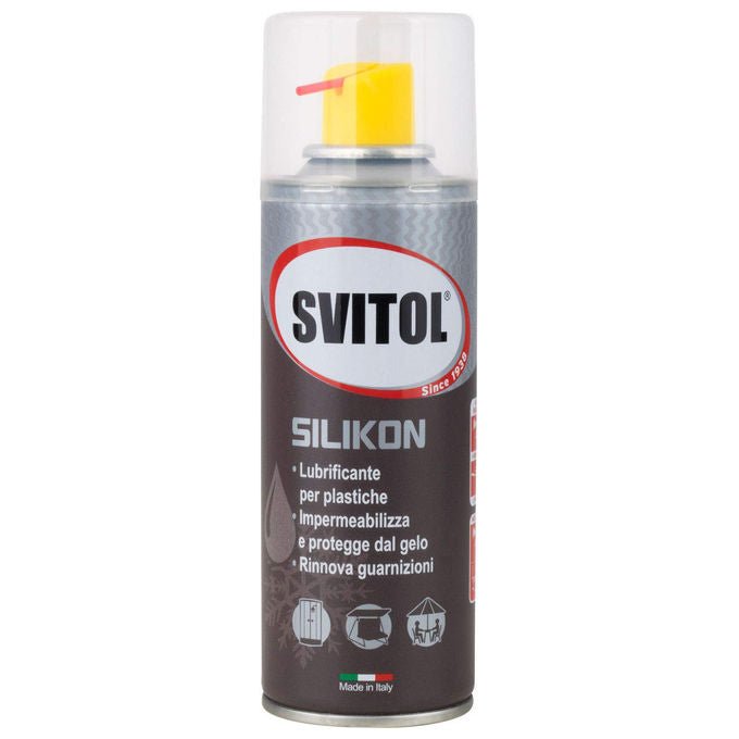 Stac Plastic, Spray Lubrificante al Silicone, Impermeabilizzante, 200ml, Incolore, Aerosol