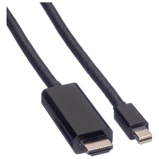 VALUE, Cavo Mini DisplayPort, UHDTV 4K, 3 m, Nero