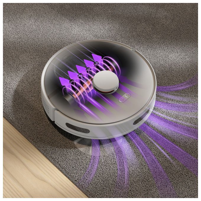 Philips, HomeRun 3000 Series Aqua XU3110-02, Robot Aspirapolvere e Lavapavimenti, Grigio-Metallico