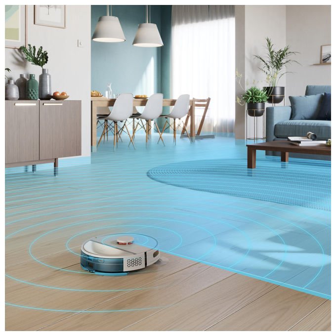 Philips, HomeRun 3000 Series Aqua XU3110-02, Robot Aspirapolvere e Lavapavimenti, Grigio-Metallico