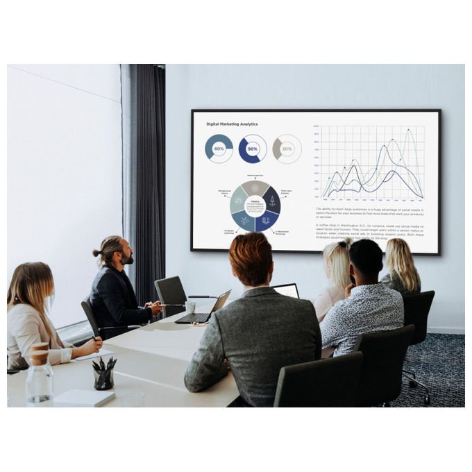 Viewsonic CDE4330, Display professionale-segnaletica da 43'' 4K Ultra HD, Wi-Fi, Android 11, Nero