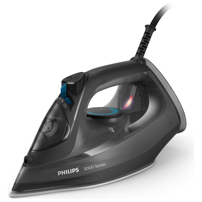 Philips, Ferro da Stiro a Vapore Serie 3000 DST3041-80, 2600W, Piastra in Ceramica