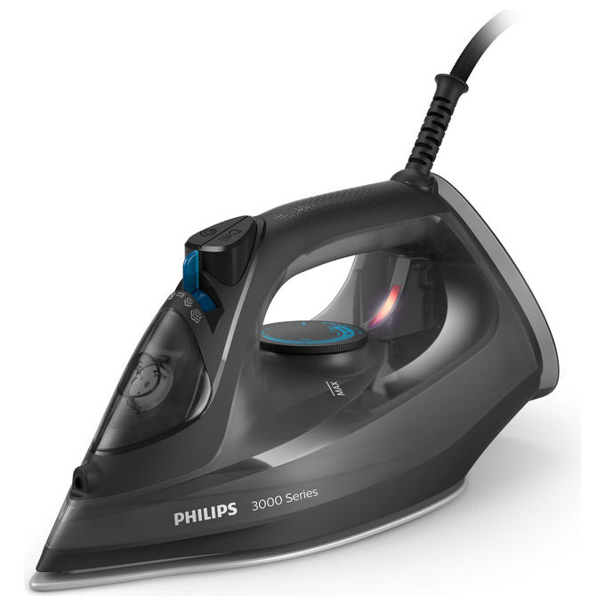 Philips, Ferro da Stiro a Vapore Serie 3000 DST3041-80, 2600W, Piastra in Ceramica